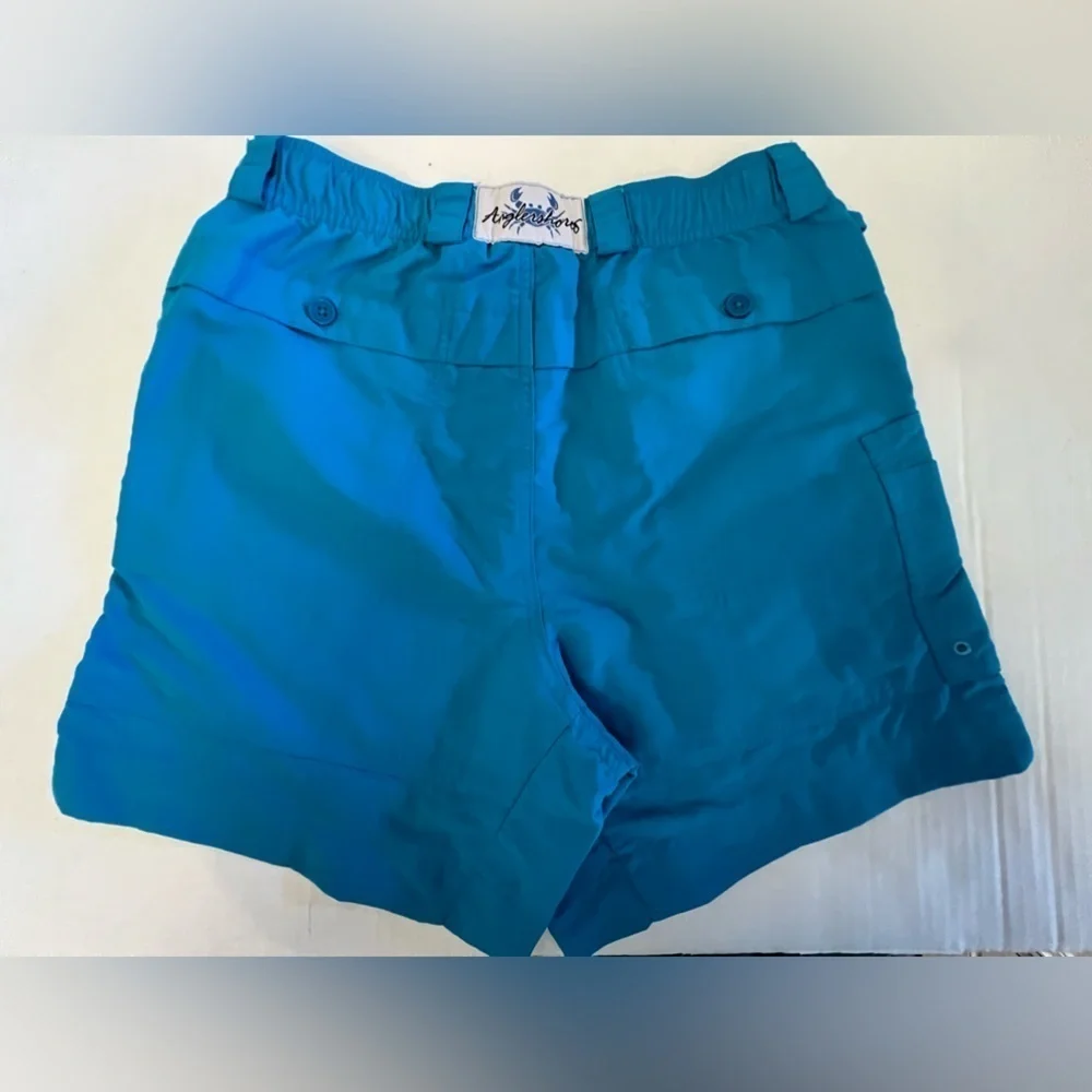 COAST PAWLEYS ISLAND LADIES SHORTS. SIZE S. TURQUOISE